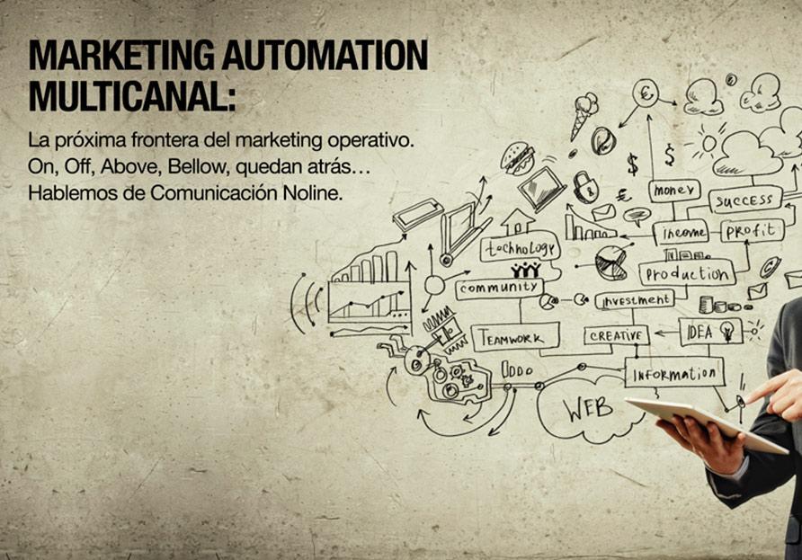 Marketing automation multicanal: La próxima frontera del marketing operativo. On, Off, Above, Bellow, quedan atrás… Hablemos de Comunicación Noline.