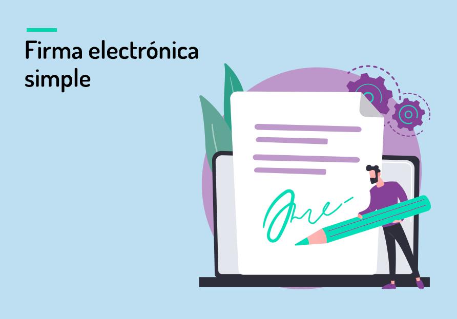 Firma electrónica simple: qué es