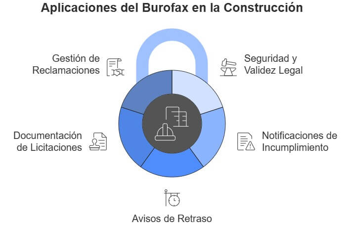 Vantagens do burofax postal em linha para as empresas de construção