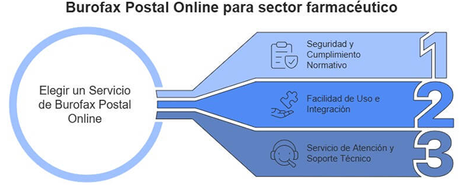 Cómo elegir un servicio de burofax postal online para tu farmacéutica