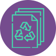 Reciclaje icono
