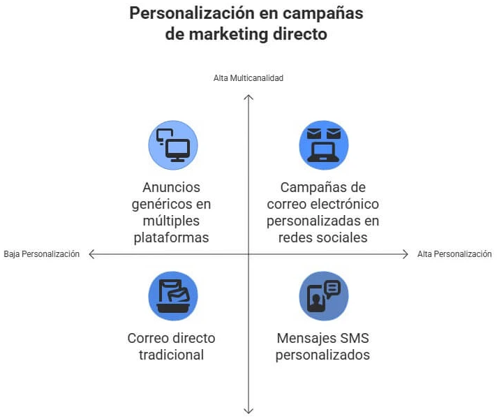 Personalização em campanhas de marketing direto