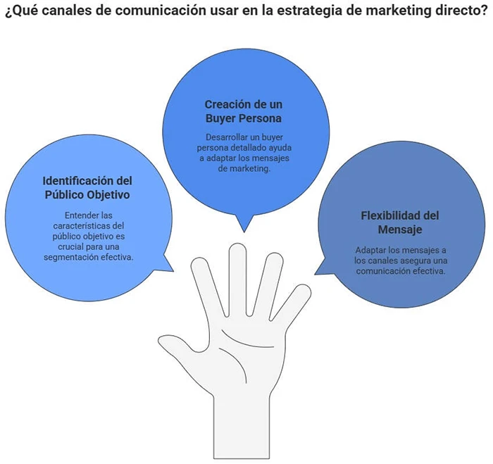 Communication channels for direct marketing strategies