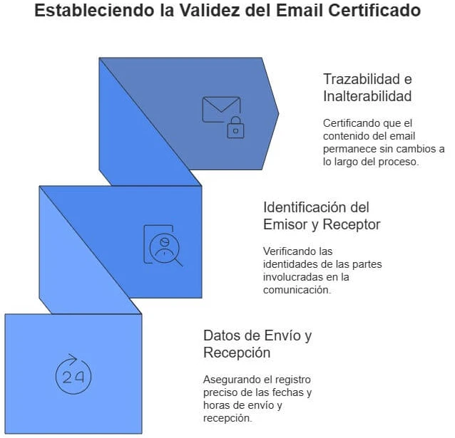 Validity of certified email in lawsuits and litigations